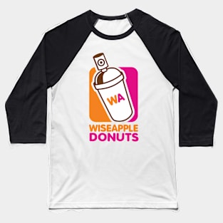 WISEAPPLE DONUTS Baseball T-Shirt